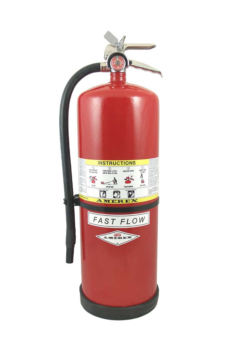 30lb ABC Dry Chemical Hose & Nozzle Extinguisher (567)